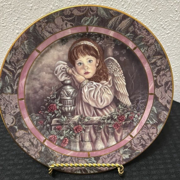 Gardens of Innocence Limited Edition “Hope” Plate by Richardson Bradford Exchang - Picture 12 of 17